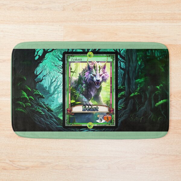 Item preview, Token Beast Reflection 3/3 frame breaker CCG TCG Green 1st Edition designed and sold by Rogue Wizard.