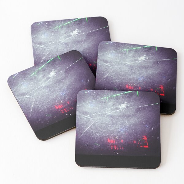 Item preview, City offices illuminated under the night sky designed and sold by bartekg3.