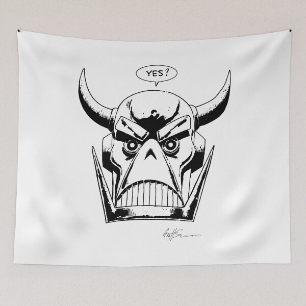 Item preview, Death's Head Yes? designed and sold by geoffsen.
