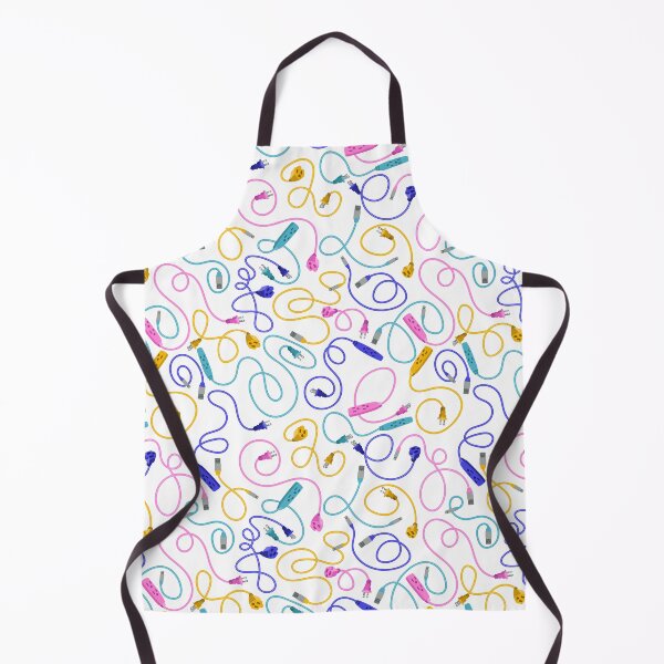 Item preview, Recharge in Pink Teal Cobalt Blue and Yellow on White designed and sold by Squilla Design Studio.