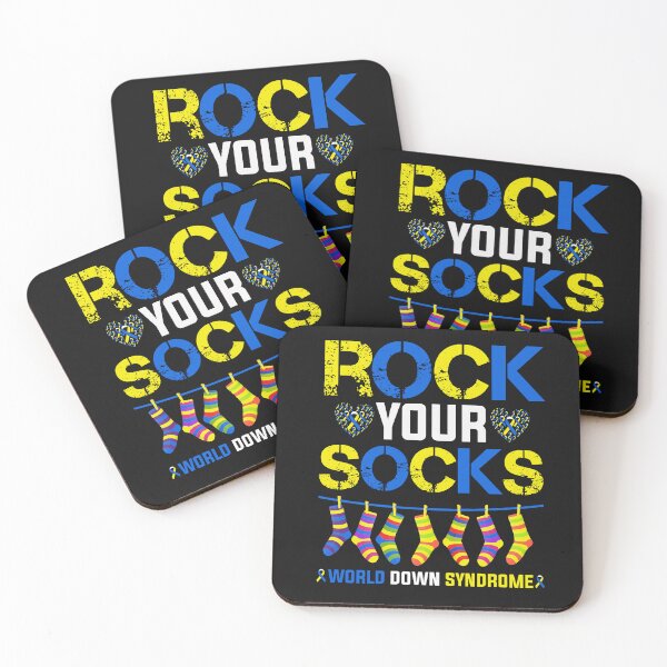 Item preview, Rock Your Socks World Down Syndrome Day Chromosome Abnormal Chromosome 21 Abnormal Cells Down Syndrome designed and sold by vinsamoon.