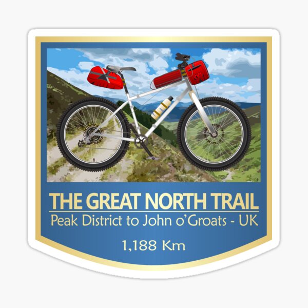Item preview, Great North Trail (bike2)) designed and sold by curranmorgan.
