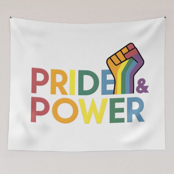 Item preview, Pride and Power: Rainbow Fist Art designed and sold by MillennialVibe.