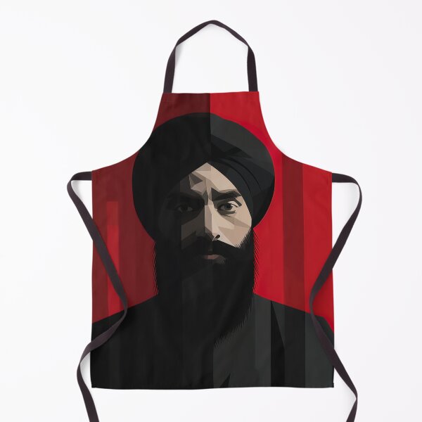 Item preview, Guru Arjan Dev | Red minimalism designed and sold by ComicsFactory.