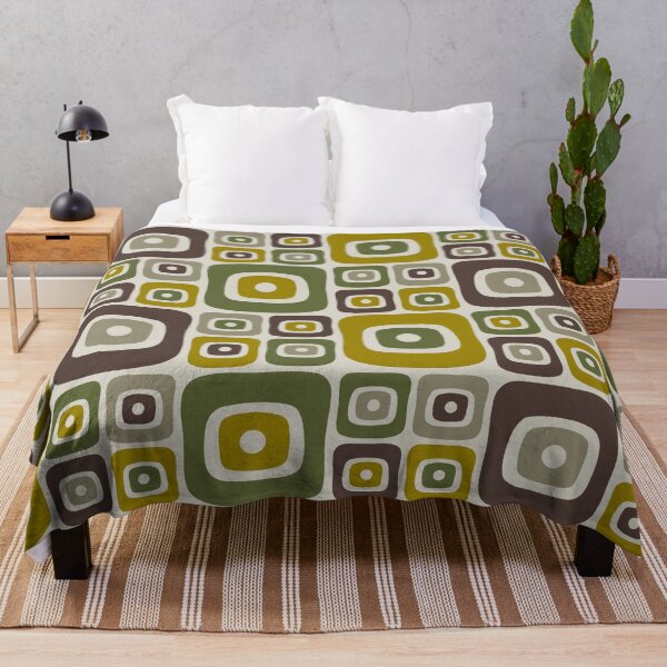 Item preview, Retro Mid Century Modern Abstract Geometric Pattern  designed and sold by tonymagnerart.