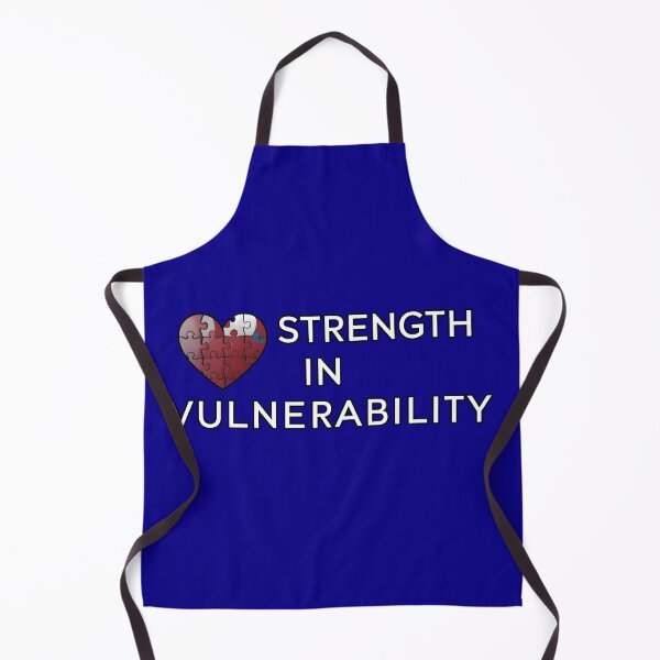 Item preview, Strength in Vulnerability: Puzzle Heart Art designed and sold by MillennialVibe.
