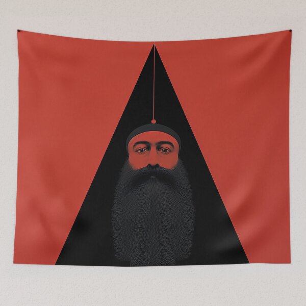 Item preview, Guru Har Krishan | Red minimalism designed and sold by ComicsFactory.