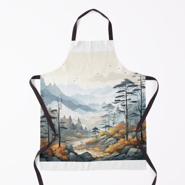 Item preview, Tranquil Autumn Hike Through the Misty Forest designed and sold by Shirtastically.