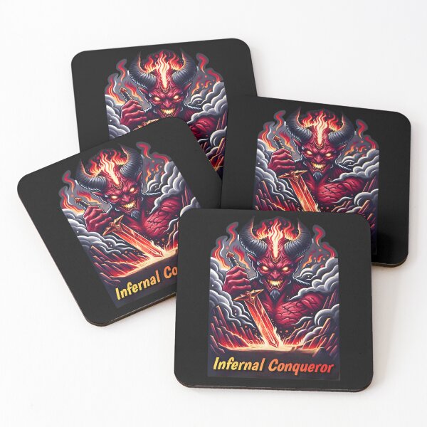Item preview, Infernal Conqueror designed and sold by AI-Only Creations.