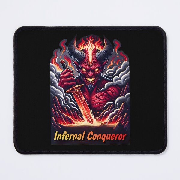 Item preview, Infernal Conqueror designed and sold by AI-Only Creations.