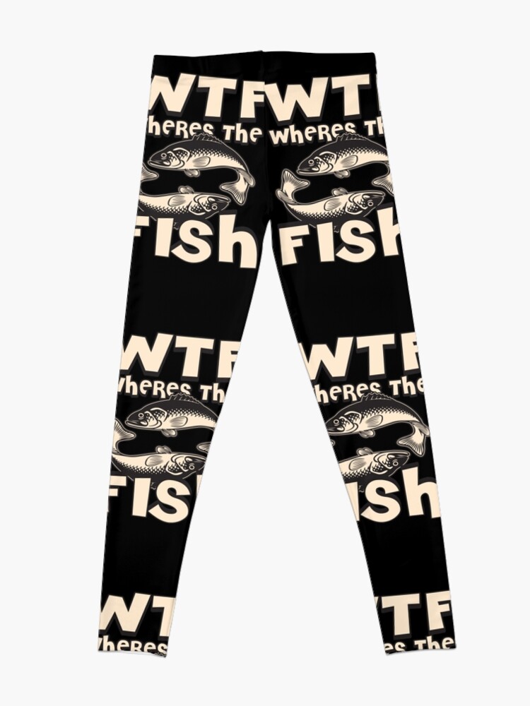 WTF Wheres The Fish, fishing shirt, fishing gifts, fishing clothes, bass fishing shirt, ice fishing, fishing accessories, fishing novelty, fishing  shirt for men