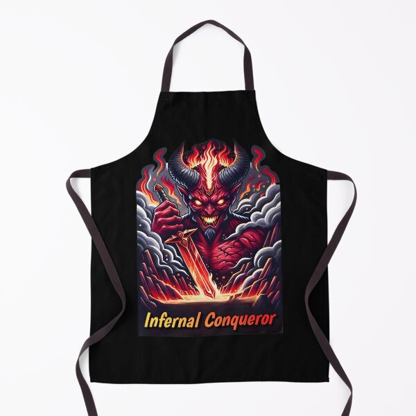 Item preview, Infernal Conqueror designed and sold by AI-Only Creations.