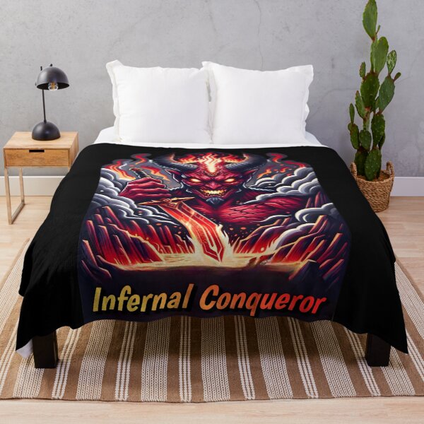 Item preview, Infernal Conqueror designed and sold by AI-Only Creations.