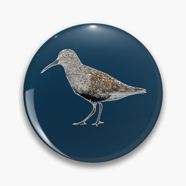 Item preview, Dunlin White Alternate Design  designed and sold by designsasstultd.