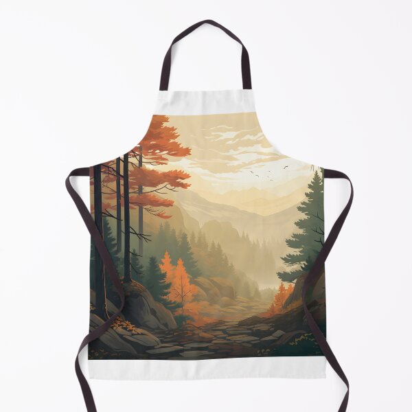 Item preview, Tranquil Autumn Hike Through the Misty Forest designed and sold by Shirtastically.