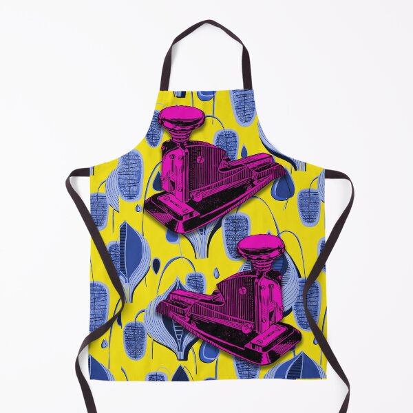 Item preview, Stapler Pink on yellow and blue designed and sold by STUART HICKING.
