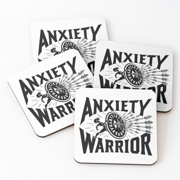 Item preview, Anxiety Warrior: Defending Against Mental Arrows designed and sold by MillennialVibe.