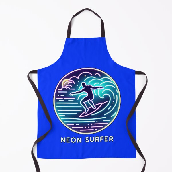 Item preview, Electric Swell: Neon Crests at Dusk. Surfs up designed and sold by leyfinder.