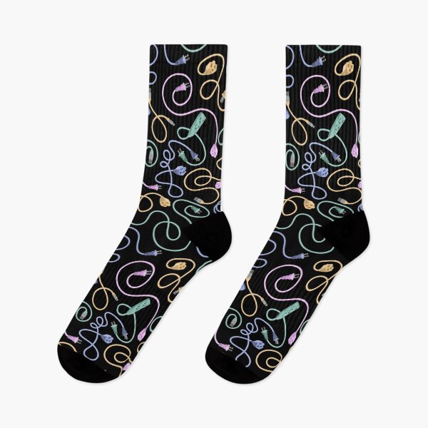 Item preview, Recharge in Pastel Pink Green Blue Yellow on Black designed and sold by Squilla Design Studio.