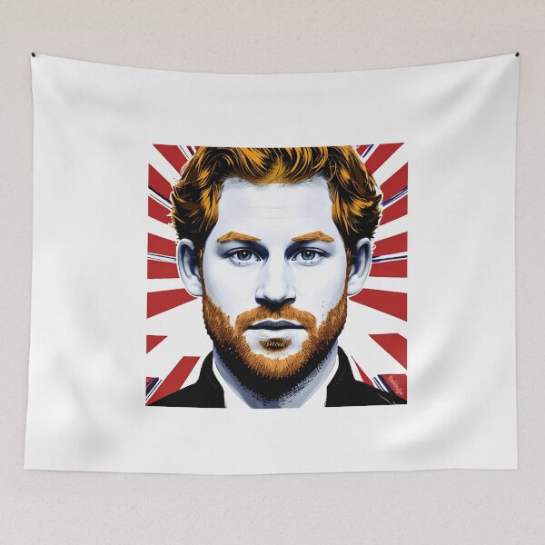 Item preview, Prince Harry - Pop Art designed and sold by PickledjoArt.