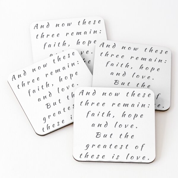 Item preview, Faith hope and love  designed and sold by Bmusicjr.