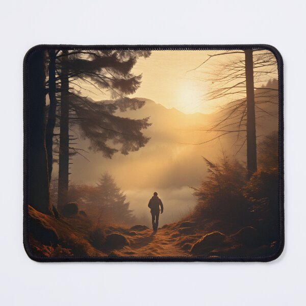 Item preview, Autumn Solitude in the Misty Mountains designed and sold by Shirtastically.