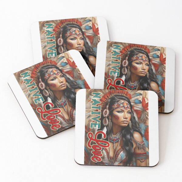 Item preview, Native Love; Indian, America; designed and sold by StickerApe.