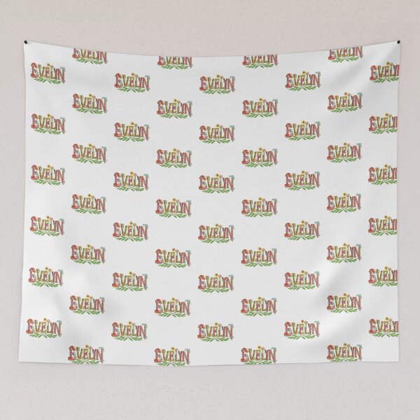 Item preview, evelyn name flowers funny cool best color art  designed and sold by bukajart.