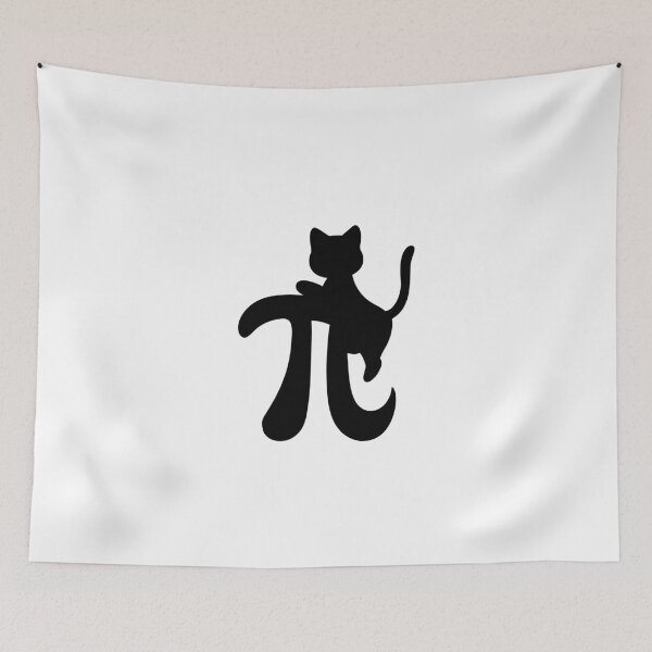 Item preview,  cat on pi symbol designed and sold by jkrphoto.