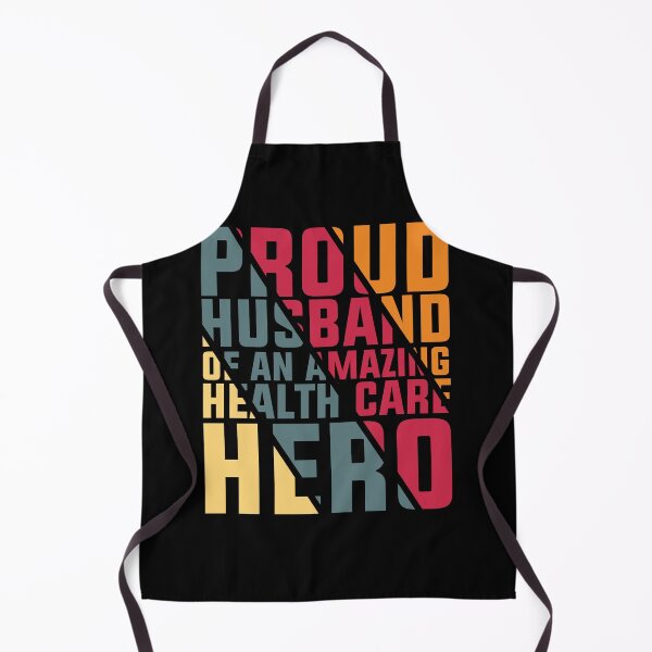 Item preview, Father's Day,proud husband of an amazing health care hero designed and sold by benaouichShop.