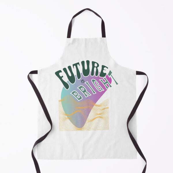 Item preview, Future Is Bright - Retro Wave Inspirational Digital Artwork designed and sold by CraftedConcepts.