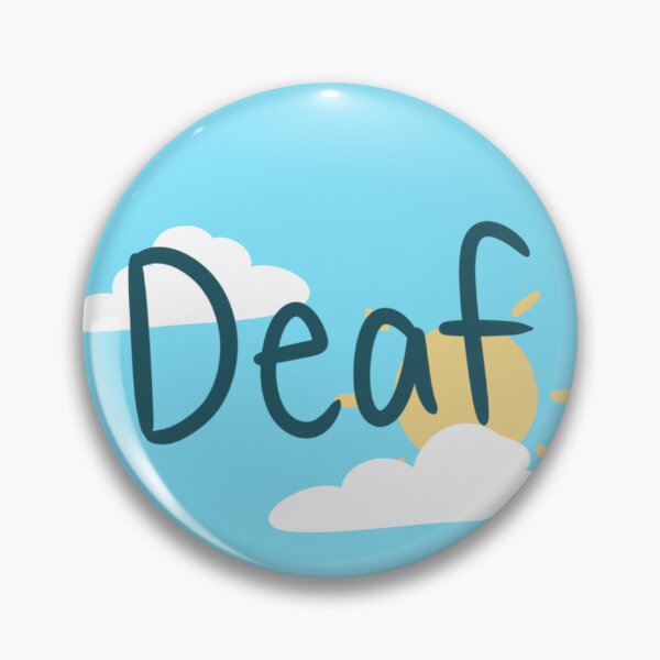 Item preview, I’m Deaf alert designed and sold by dreamsclouds.
