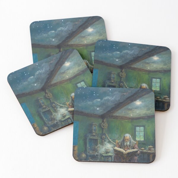Item preview, Old Wizard Magical Homestead designed and sold by AUTHENTIC AMERICANA ARTS.