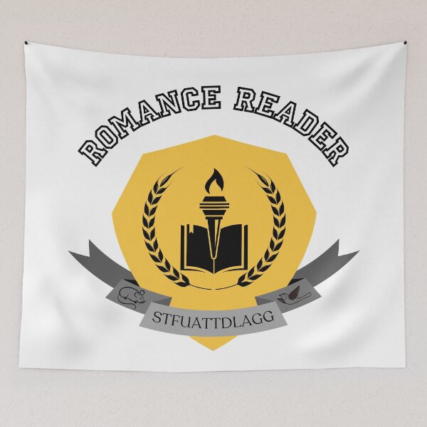 Item preview, Romance Reader Collegiate | TopsNTangles designed and sold by chelseahill712.