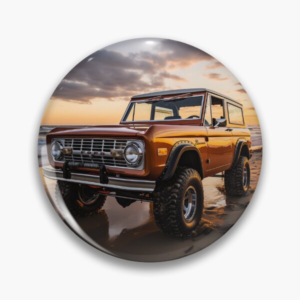 Item preview, ford bronco on beach  designed and sold by GeauxTigs225.