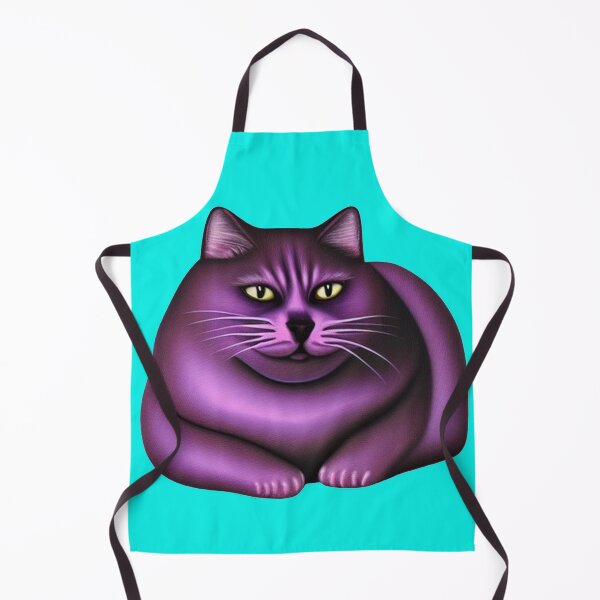 Aperçu de l'œuvre Chonk violet joyeux créée et vendue par Reclining Buddha Cat.