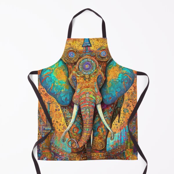 Item preview, Psychedelic Elephants designed and sold by drawbey.