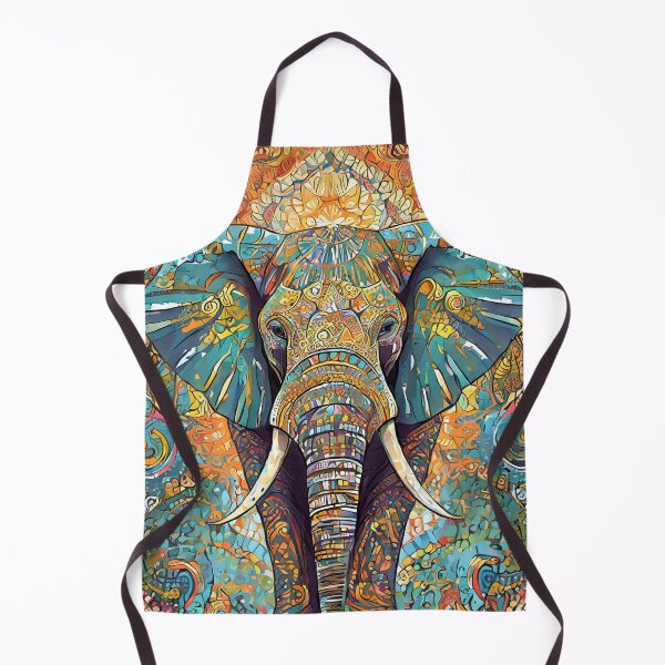 Item preview, Psychedelic Elephants designed and sold by drawbey.