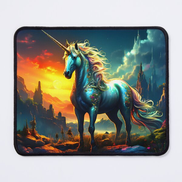 Item preview, Ornamented Unicorn at Sunset designed and sold by Raging Woody Designs.