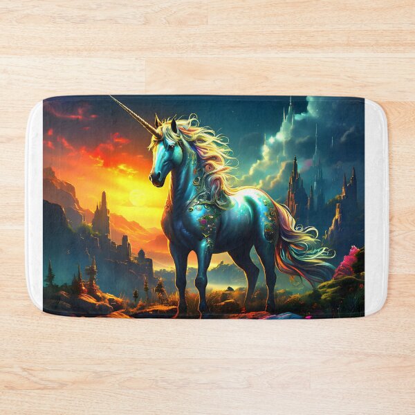 Item preview, Ornamented Unicorn at Sunset designed and sold by Raging Woody Designs.