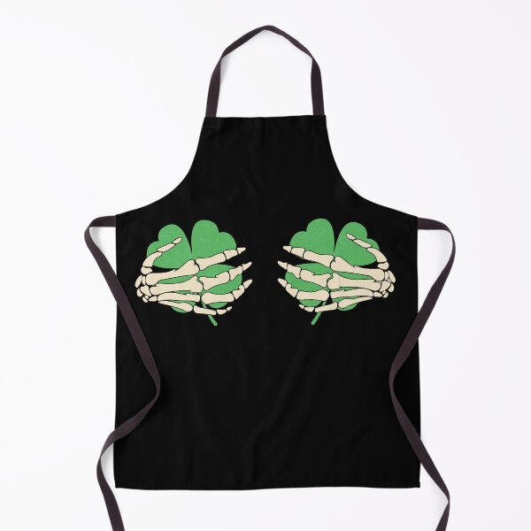 Item preview, Skeleton Grabbing Shamrock Boobs designed and sold by FlawlessSeams.