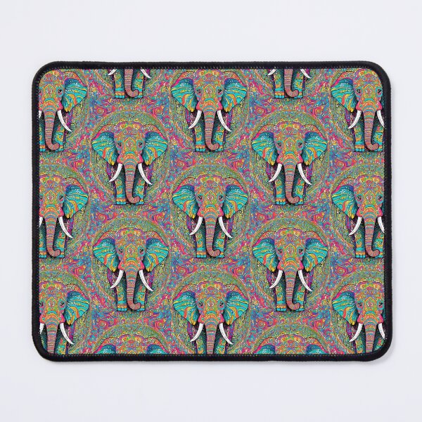 Item preview, Psychedelic Elephants designed and sold by drawbey.