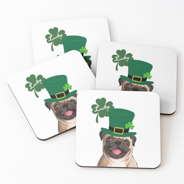 Item preview, Lucky Pug designed and sold by ASHBooksnThings.