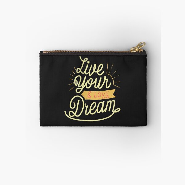 Item preview, Live your dreams and love your cats designed and sold by Znikoma.