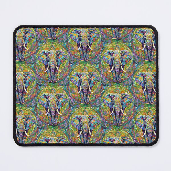 Item preview, Psychedelic Elephants designed and sold by drawbey.