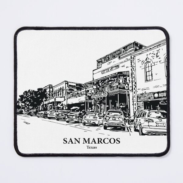 Item preview, San Marcos - Texas designed and sold by Lakeric Cityscapes.