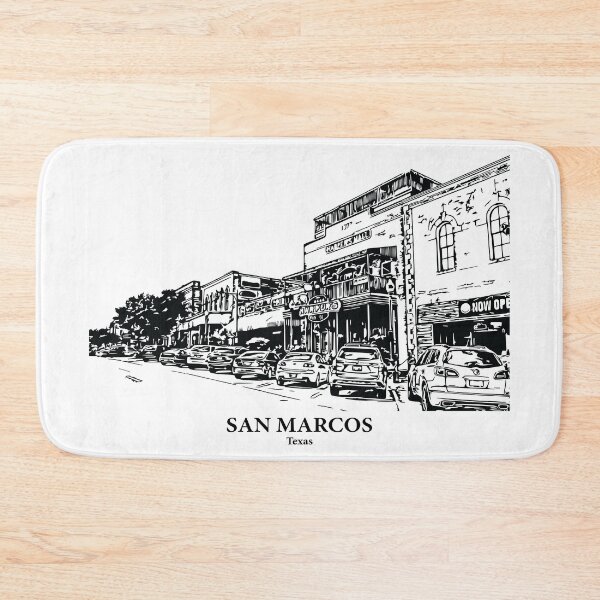 Item preview, San Marcos - Texas designed and sold by Lakeric Cityscapes.