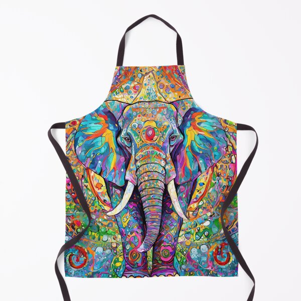 Item preview, Psychedelic Elephants designed and sold by drawbey.