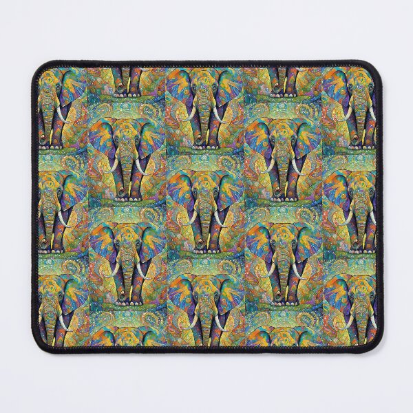 Item preview, Psychedelic Elephants designed and sold by drawbey.