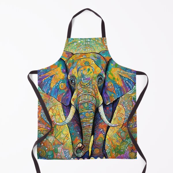 Item preview, Psychedelic Elephants designed and sold by drawbey.